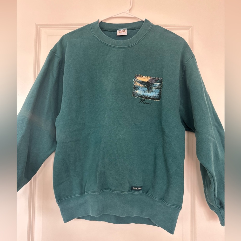 Teal Maui Crewneck